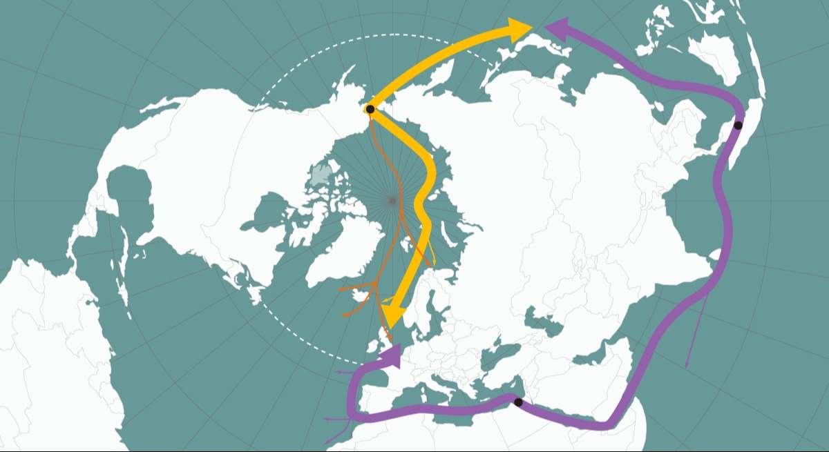 La ‘ruta de la seda del Ártico’ acortará un 50% los viajes entre Europa y Asia