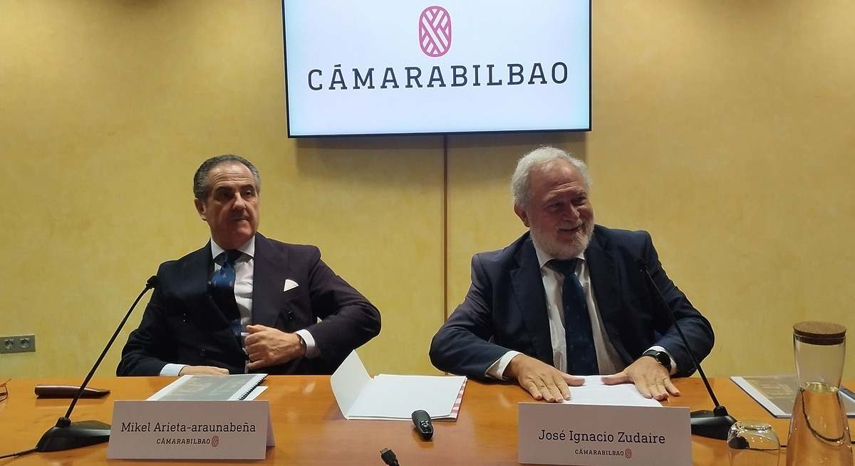 Read more about the article La Cámara de Bilbao prevé una desaceleración de la economía vizcaína, pero atisba crecimientos del 1,9% en 2026 y el 1,7% en 2027